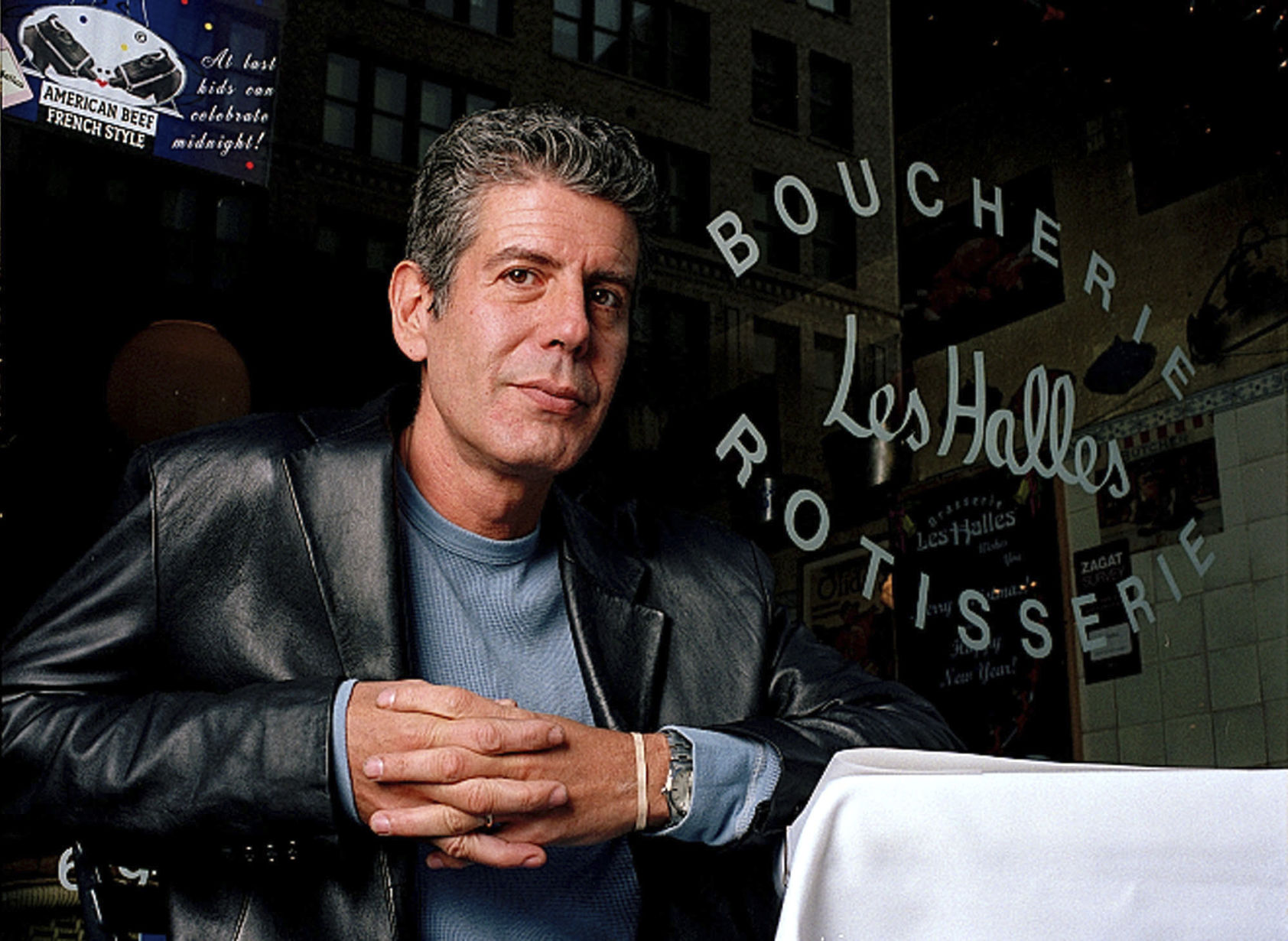Anthony Bourdain, June 8